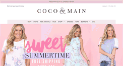 Desktop Screenshot of cocoandmain.com